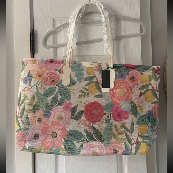 Rifle Paper Co. Bags Rifle Paper Co Mesh Tote Nwt Garden Party